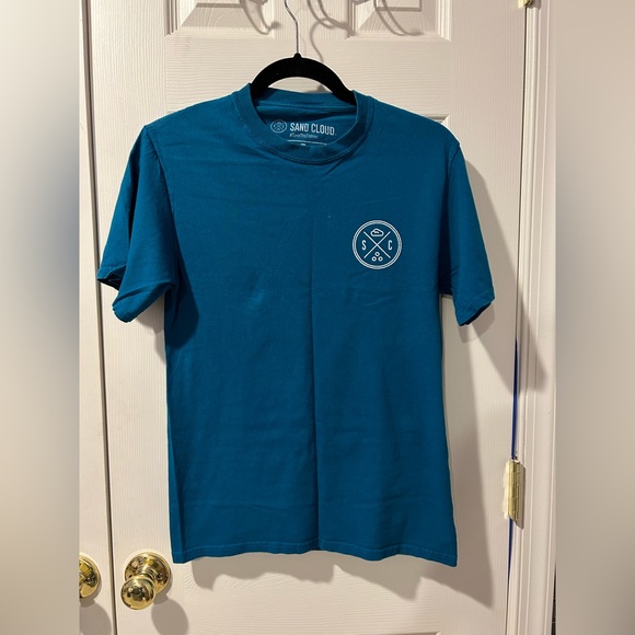 teal sand cloud t-shirt - Picture 1 of 3